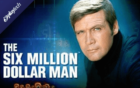 the-six-million-dollar-man-playtech-spielautomaten-logo the six million dollar man spielautomat - playtech