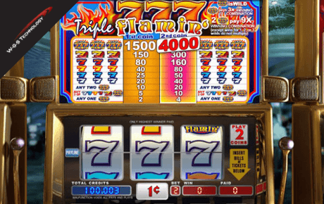 Flaming 7s slot machines