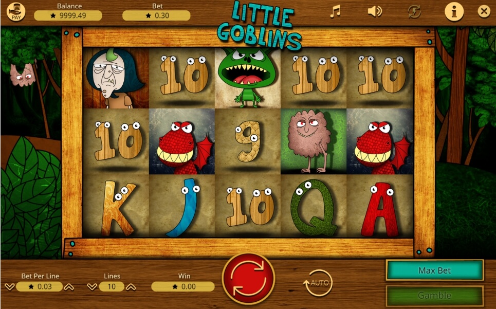 little goblins spielautomat - booming games